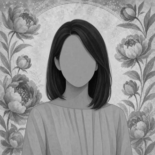写真を載せない場合に使う女性のシルエット